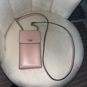 Kate Spade pink iPhone crossbody